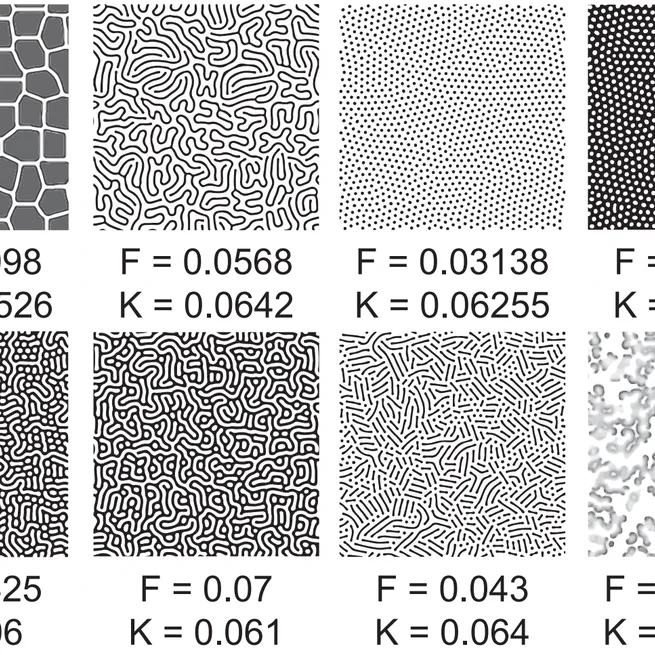 Texture Design for Diverse Virtual Touch Sensations: Perceptual Breadth of Parameter-Driven Turing Patterns
